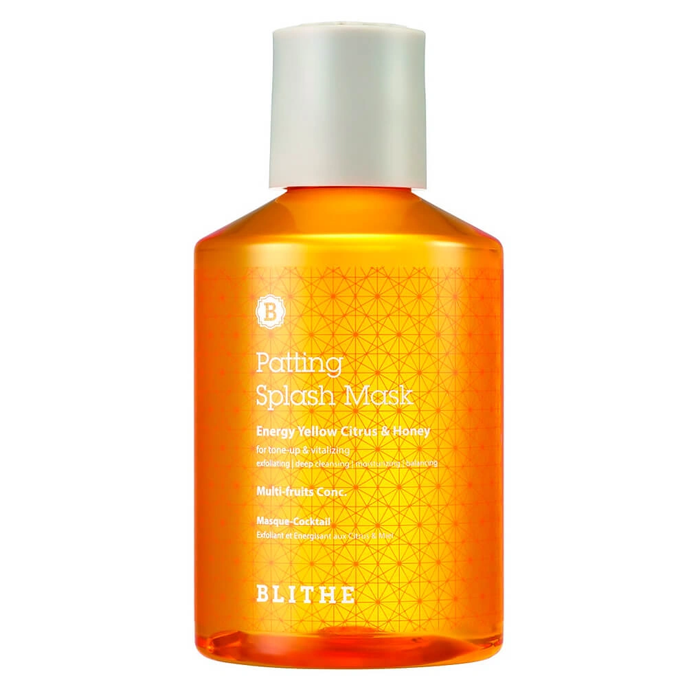 Blithe Energy Yellow Citrus and Honey Patting Splash Mask Сплеш-маска для блиску "Енергія. Цитрус і мед"