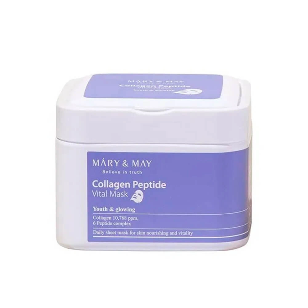 Mary & May Collagen Peptide Vital Mask Тканинні маски з колагеном і пептидами