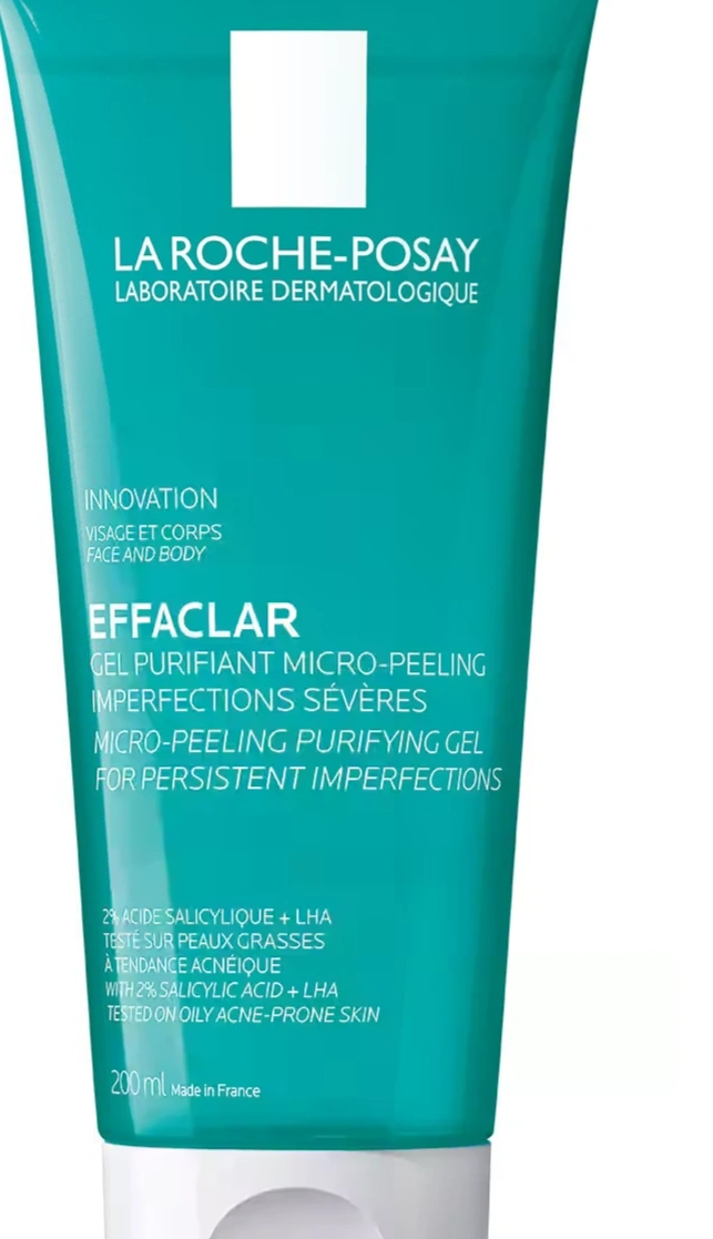 La Roche-Posay Effaclar Micro-Peeling Purifying Gel Гель-мікропілінг для очищення проблемної шкіри обличчя та тіла