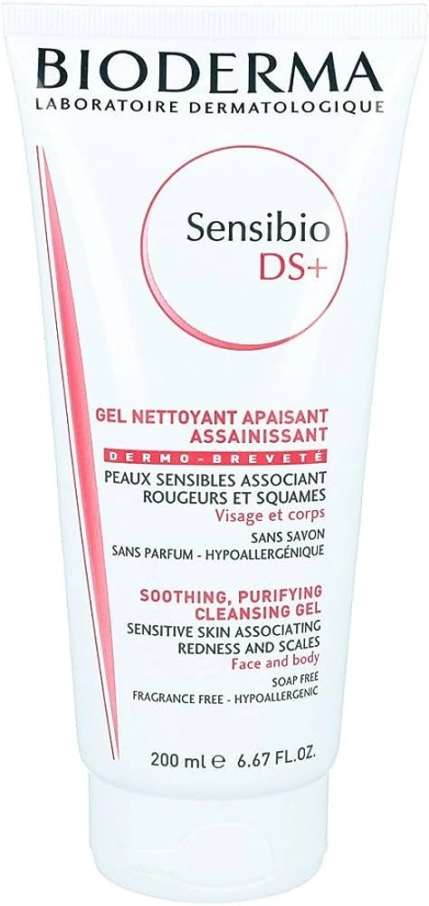 Bioderma Sensibio DS+ Soothing Purifying Cleansing Gel Очищаючий гель