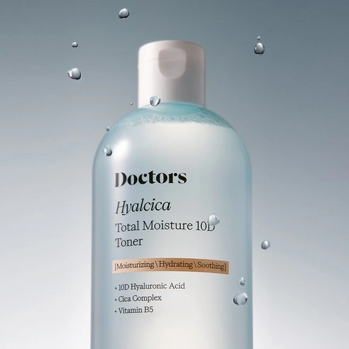 Doctors Hyalcica Total Moisture 10 D Toner Зволожувальний тонер з 10 формами гіалуронової кислоти та центелою