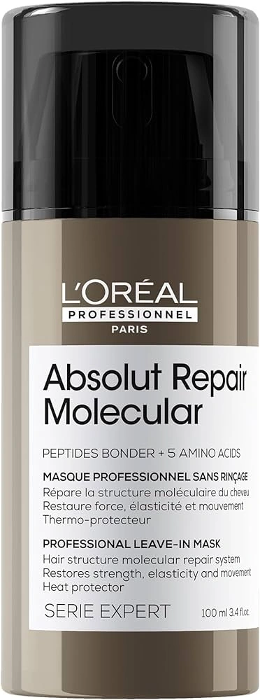 L'Oreal Professionnel Serie Expert Absolut Repair Molecular Leave-In Mask Професійна незмивна багатофункціональна маска для молекулярного відновлення структури пошкодженого волосся