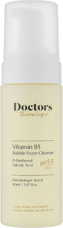 Doctors Vitamin B5 Bubble Foam Cleanser Пінка-мус для вмивання з Д-пантенолом