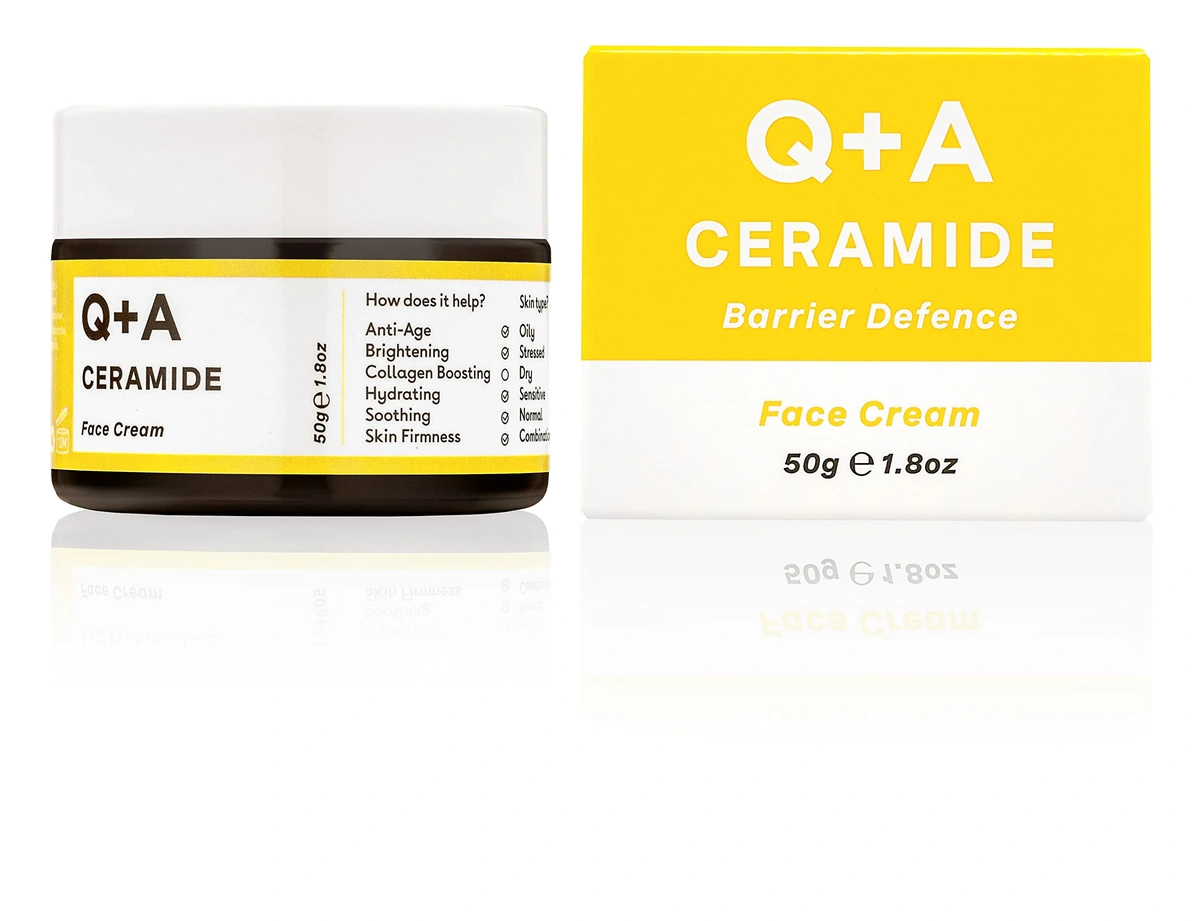 Q+A Ceramide Barrier Defense Face Cream Денний крем для обличчя з церамідами