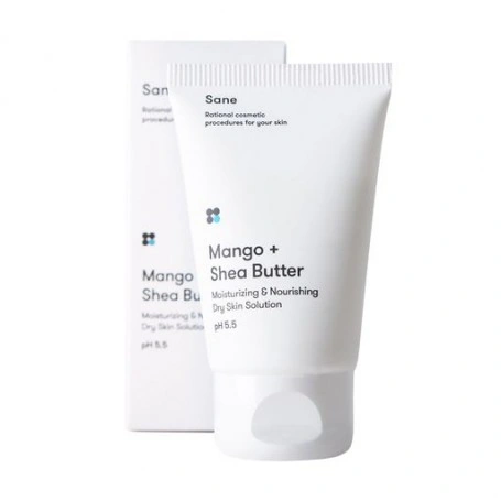 Sane Face Cream Крем для сухої шкіри обличчя з маслом манго + ши