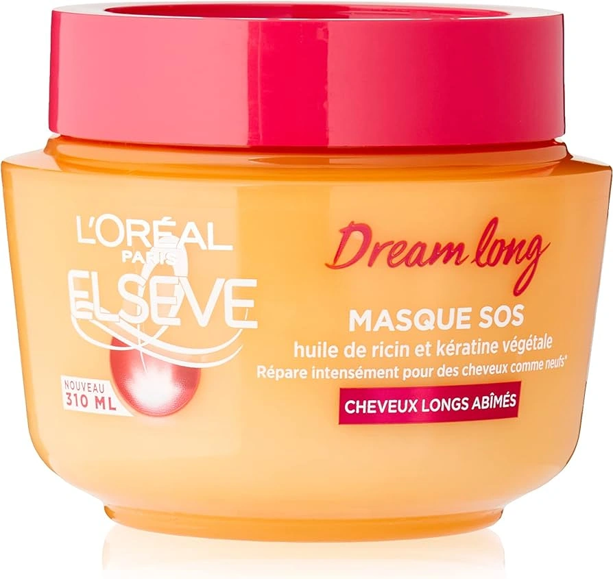 L'Oreal Paris Elseve Dream Long Mask Маска для довгого і пошкоджениого волосся з рослинним кератином і касторовою олією