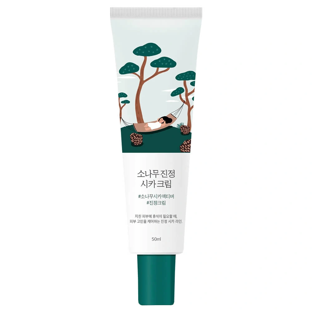 Round Lab Pine Calming Cica Cream Заспокійливий крем з екстрактом соснових голок
