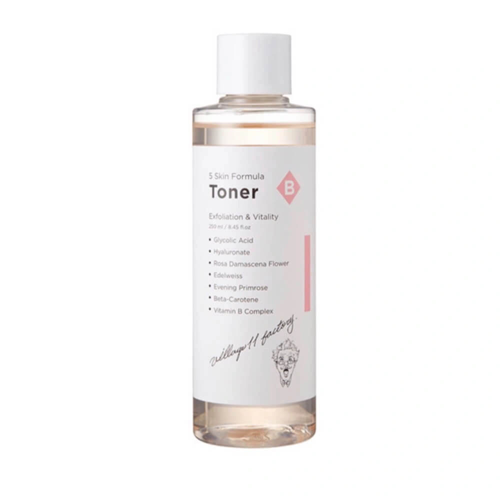 Village 11 Factory Skin Formula Toner B Exfoliation & Vitality