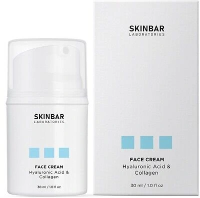 SKINBAR Hyaluronic Acid & Collagen Face Cream Крем для обличчя зволожувальний з гіалуроновою кислотою і колагеном