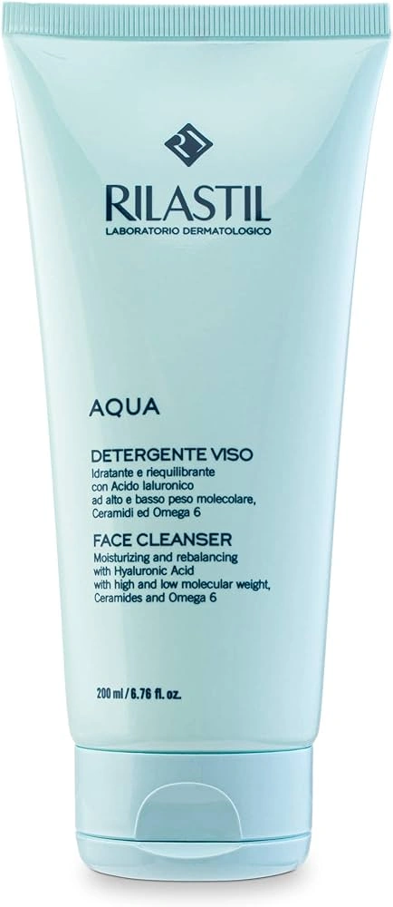 Rilastil Aqua Detergente Viso Делікатний очищувальний гель для обличчя