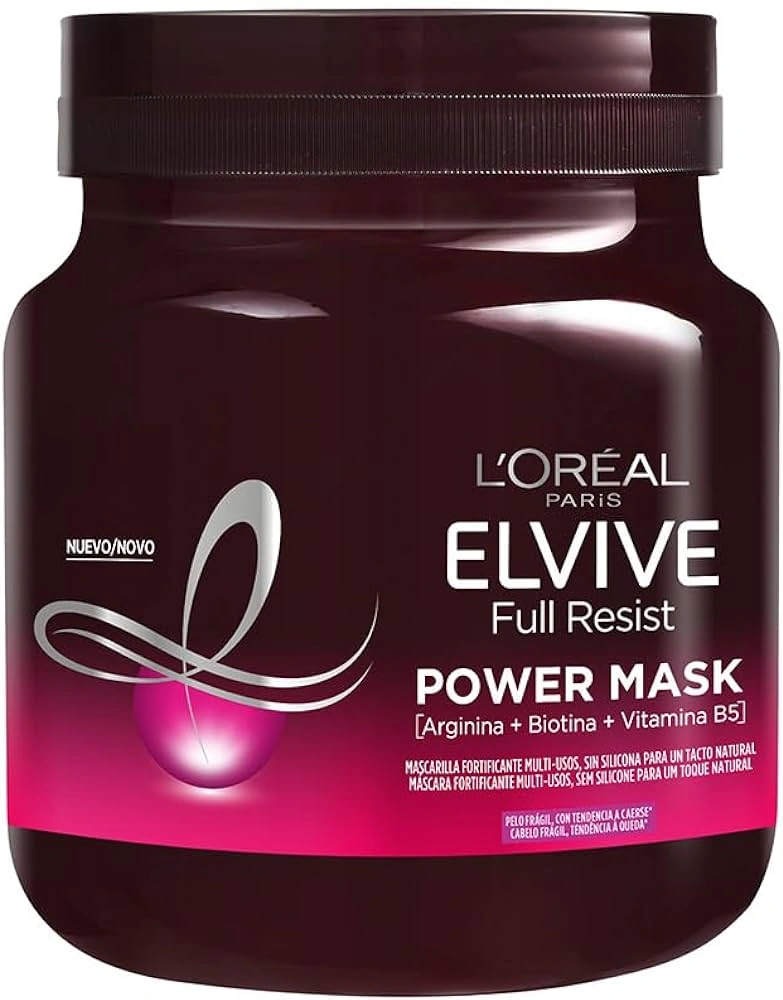 L'oreal Paris Elseve Full Resist Arginine + Aminexil Маска для ослабленого волосся, схильного до випадання