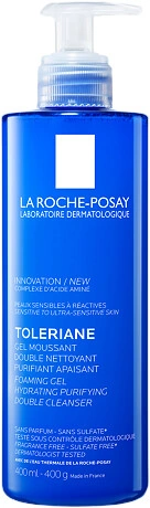 La Roche-Posay Toleriane Foaming Gel Зволожувальний очищувальний гель-мус подвійної дії