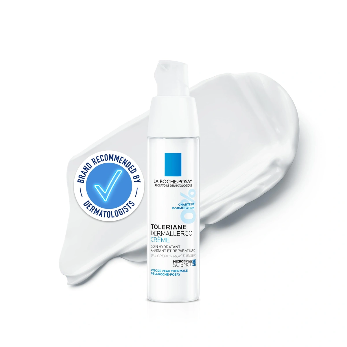 La Roche Posay Toleriane Dermallergo Cream Заспокійливий і зволожувальний крем для гіперчутливої та схильної до алергії сухої та дуже сухої шкіри
