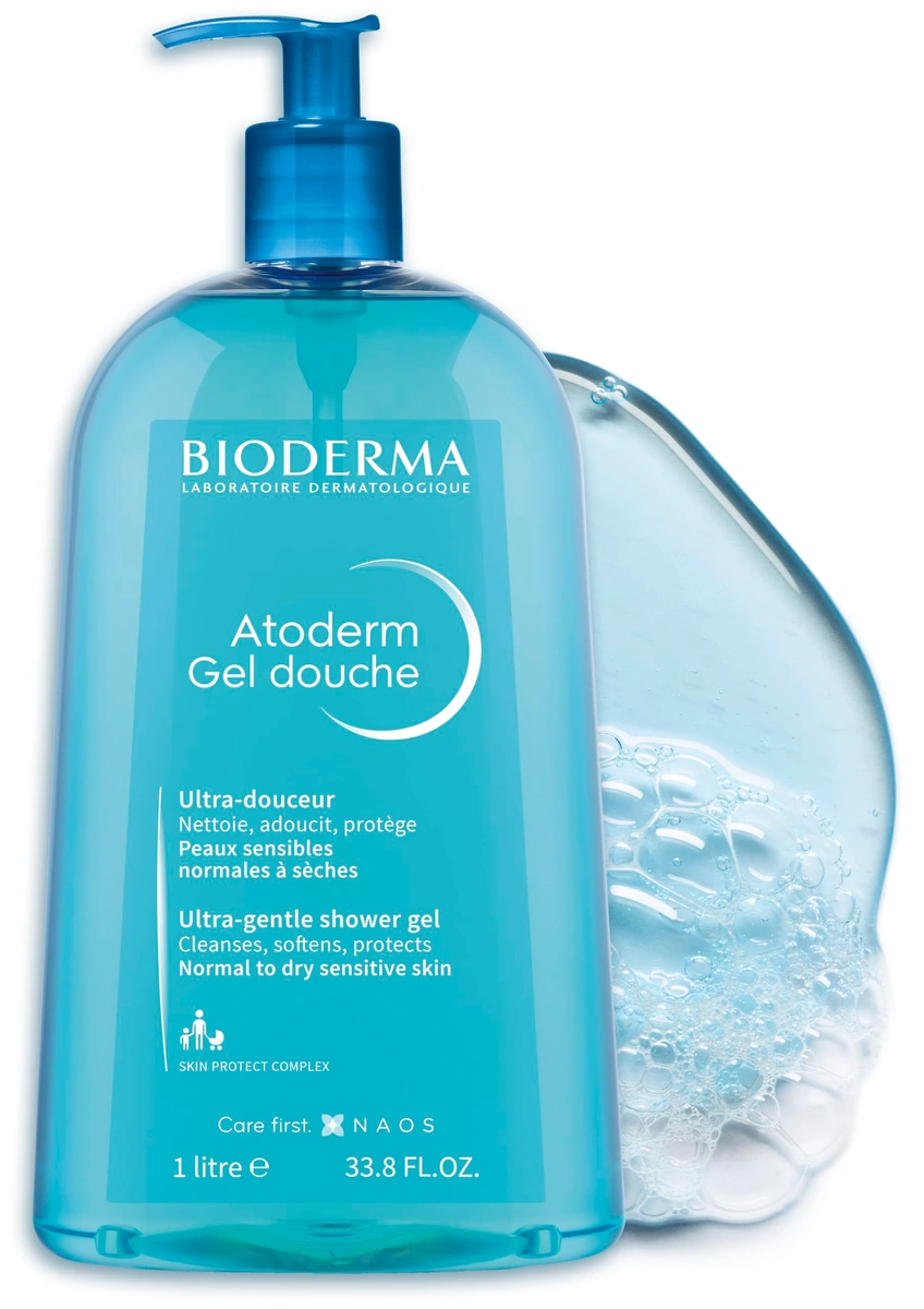 Bioderma Atoderm Gentle Shower Gel Гель для душу, для сухої та чутливої шкіри