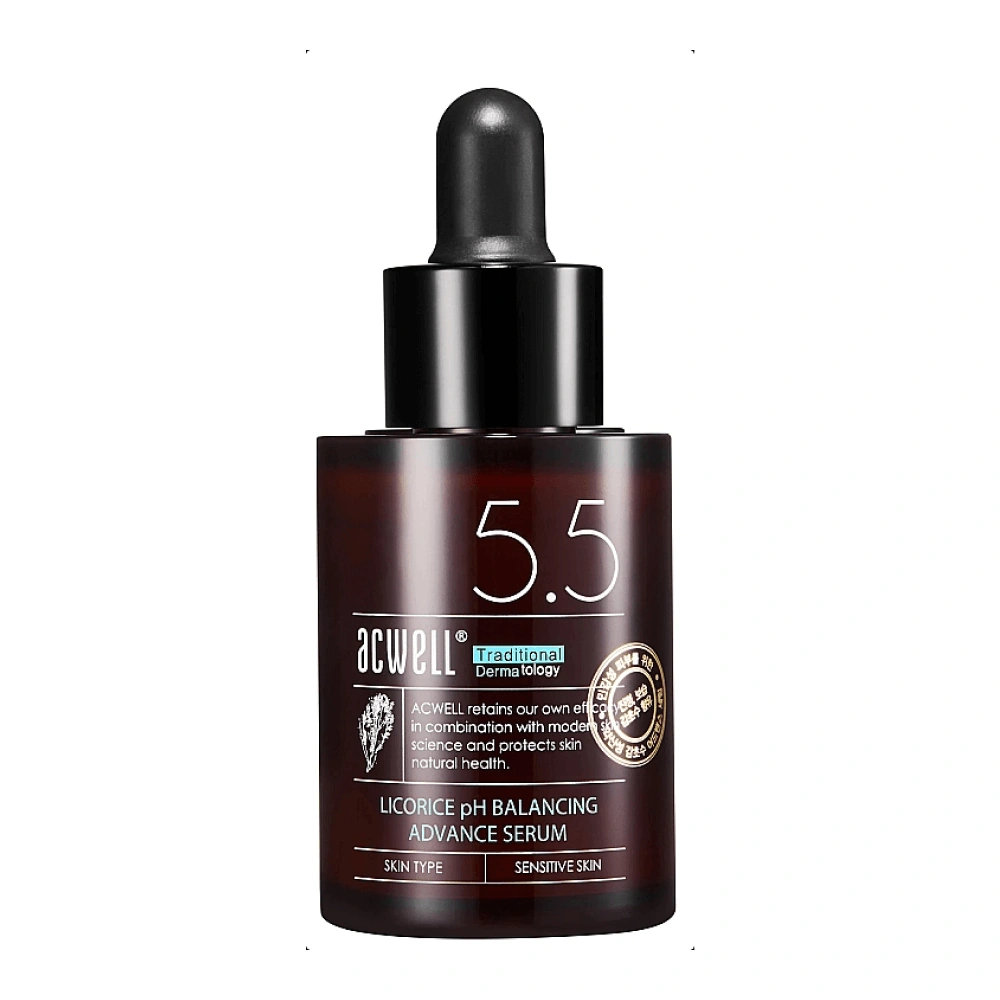 Acwell Licorice pH Balancing Advance Serum Сироватка освітлююча з солодкою