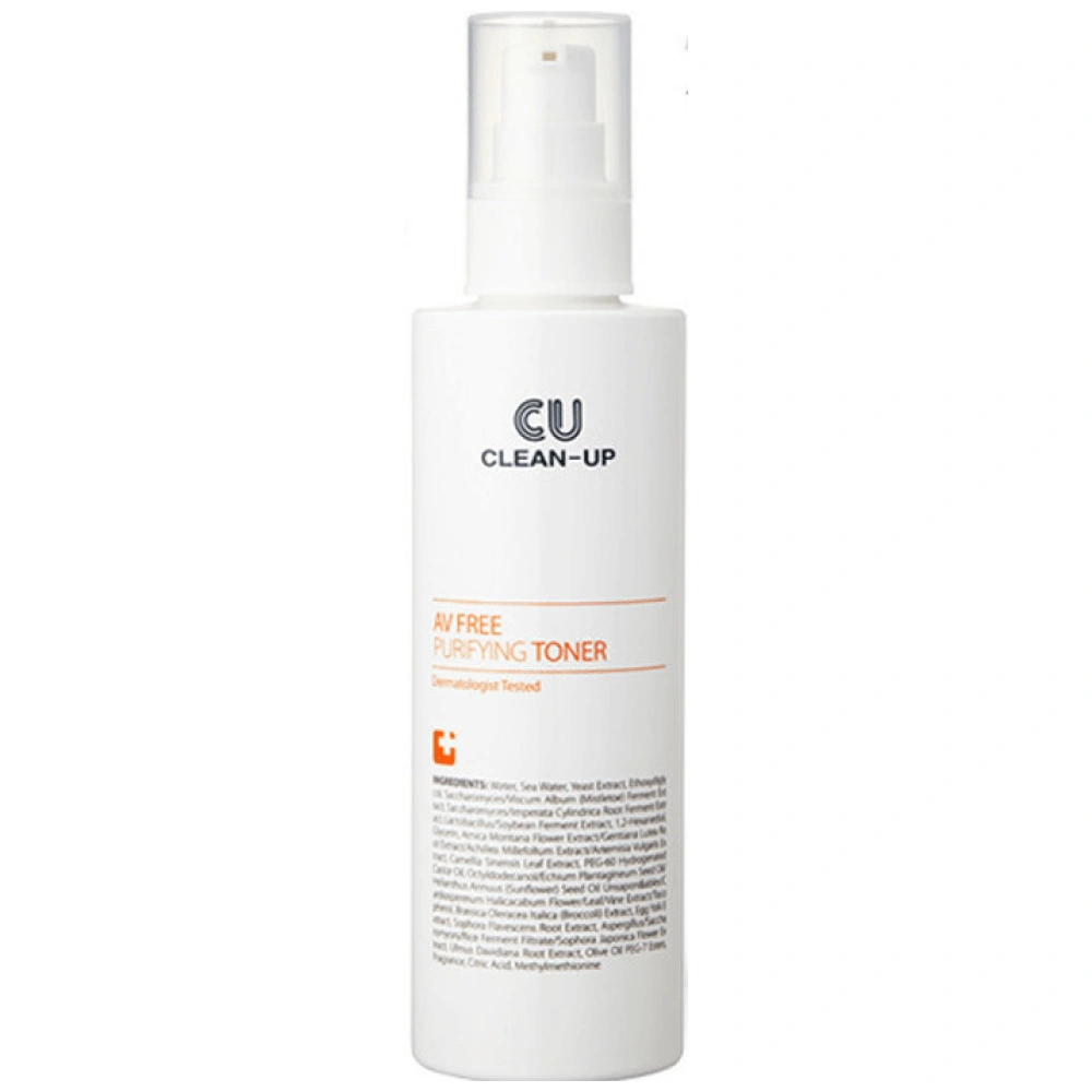 CUSKIN Clean-Up AV Free Purifying Toner Очищаючий тонер для проблемної шкіри