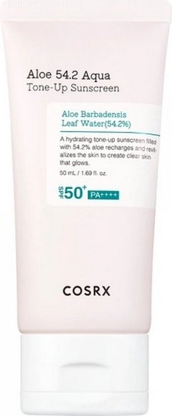 Cosrx Aloe 54.2 Aqua Tone Up Sunscreen SPF 50+ PA++++ Зволожувальний сонцезахисний крем