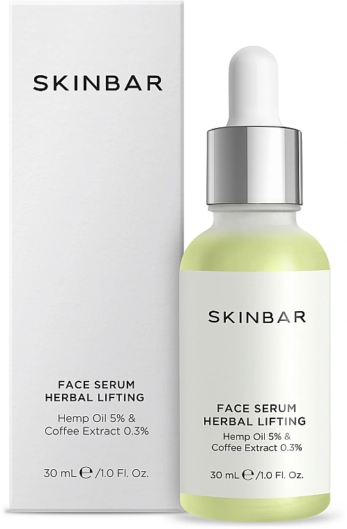 SKINBAR Hemp Oil 5% & Coffee Extract 0.3% Face Serum
