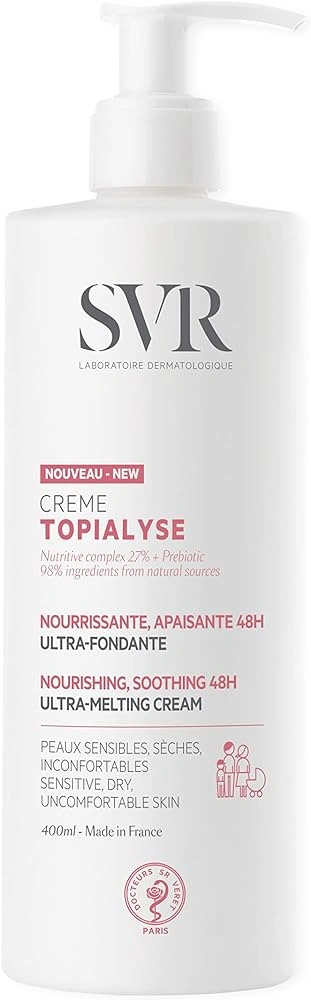 SVR Topialyse 48H Soothing Nourishing Cream Живильний заспокійливий крем для обличчя та тіла