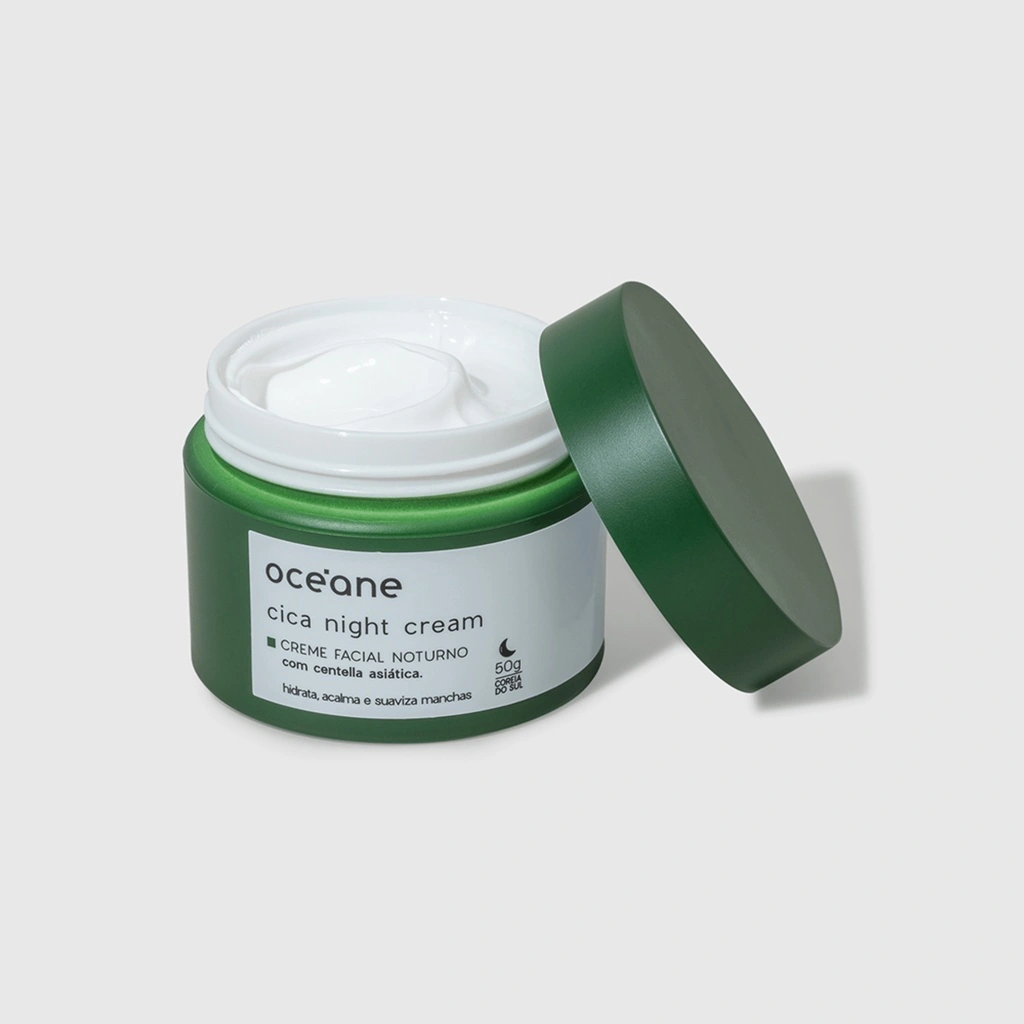 Oce'ane Creme Facial Noturno Cica Night Cream Нічний крем для обличчя з центеллою