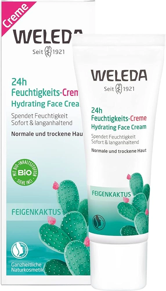 Weleda 24H Hydrating Face Cream Крем для обличчя "Кактус опунція. 24 години зволоження"