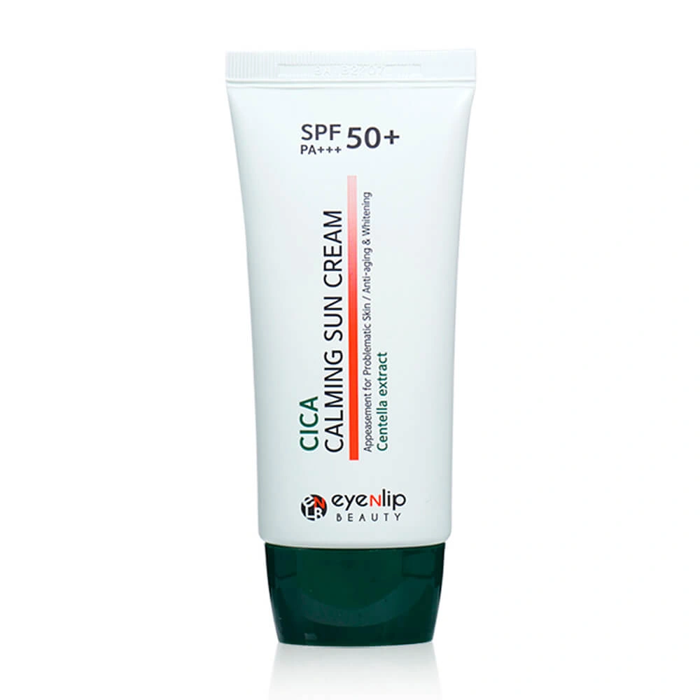 Eyenlip Cica Calming Sun Cream SPF50+/PA Водостійкий заспокійливий сонцезахисний крем