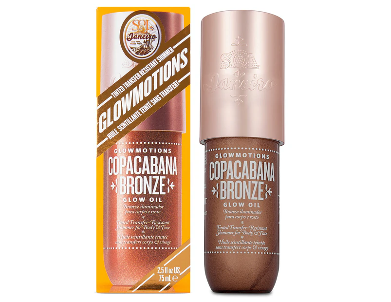 Sol de Janeiro GlowMotions Copacabana Bronze масло з мерехтливими частинками для тіла