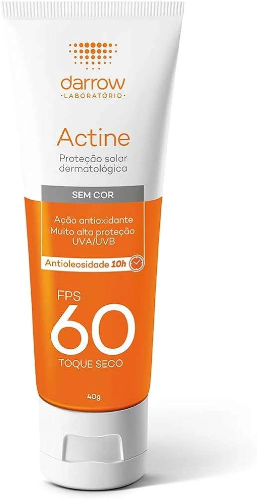 Darrow Actine FPS 60 Protetor Solar Сонцезахисний крем