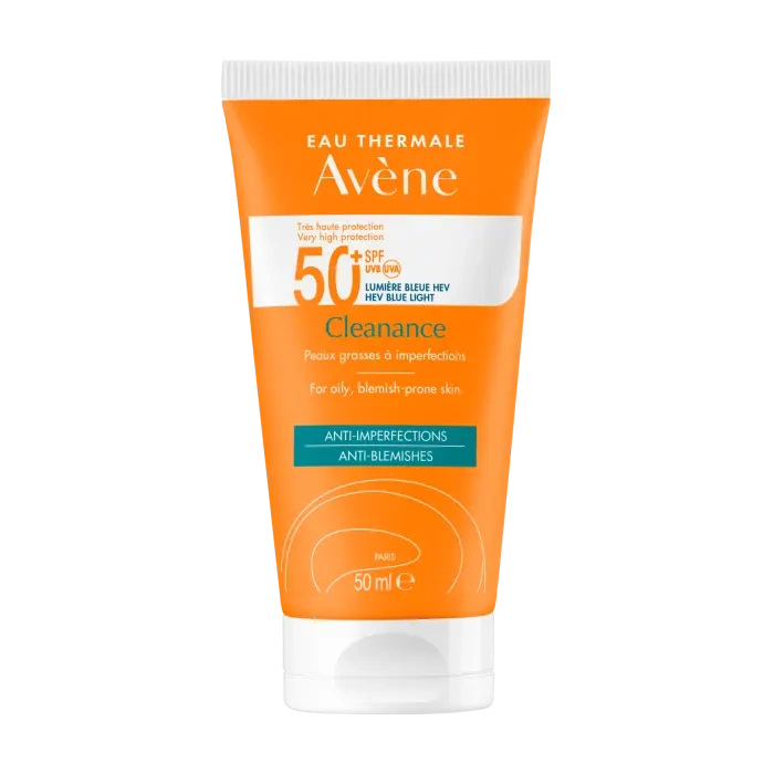 Avene Solaires Cleanance Sun Care SPF 50+ Сонцезахисний крем для проблемної шкіри