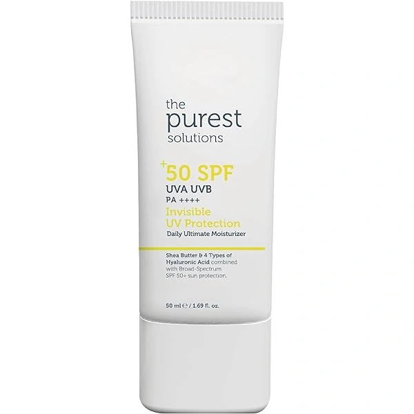 The Purest Solutions Invisible UV Protection Sunscreen Daily Ultimate Moisturizer 50+ SPF Сонцезахисний крем