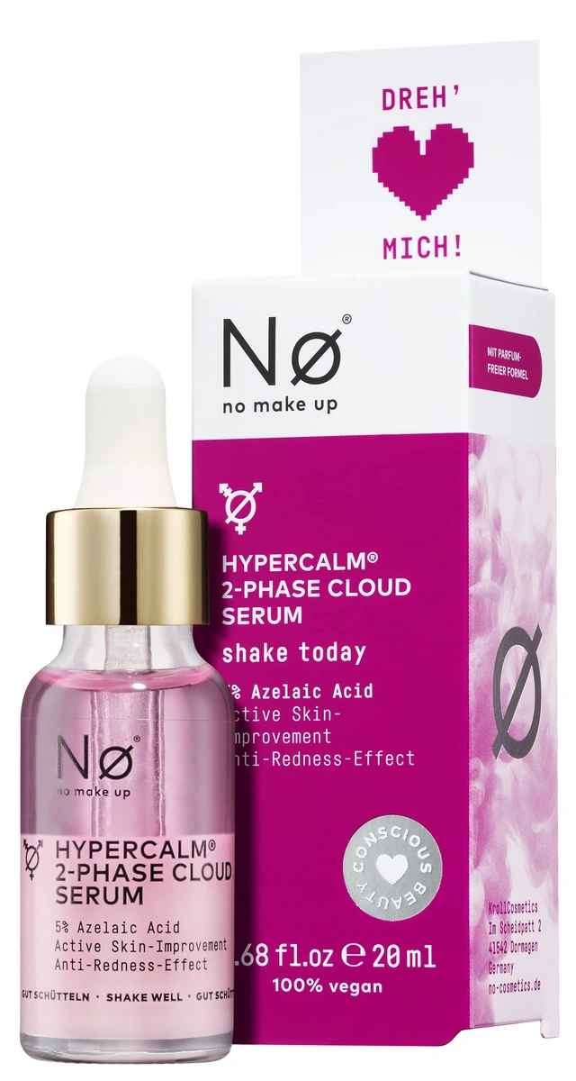Nø Cosmetics Hypercalm 2-Phase Serum Двофазна сироватка для обличчя з азелаїновою кислото.
