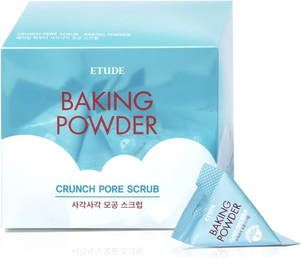 Etude House Baking Powder Crunch Pore Scrub Скраб для очищення шкіри обличчя з харчовою содою