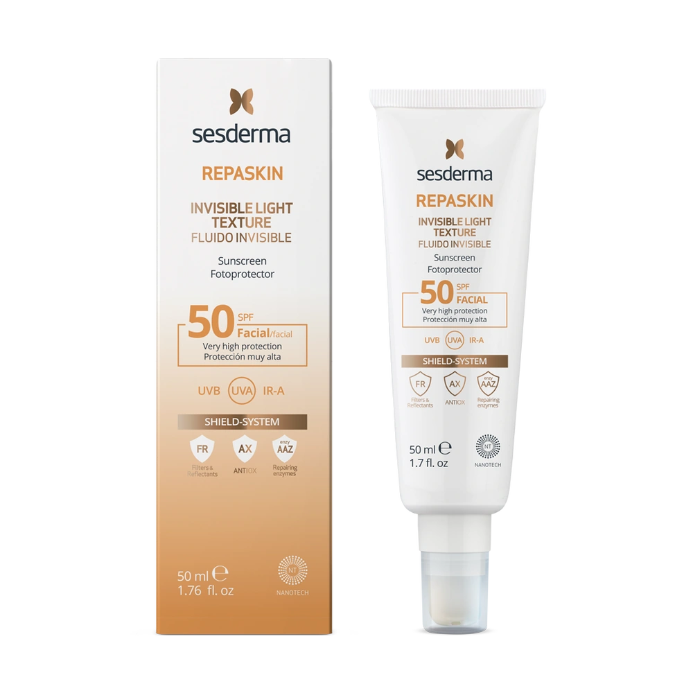 SesDerma Laboratories Repaskin Invisible Light SPF 50 Сонцезахисний засіб надлегкий для обличчя