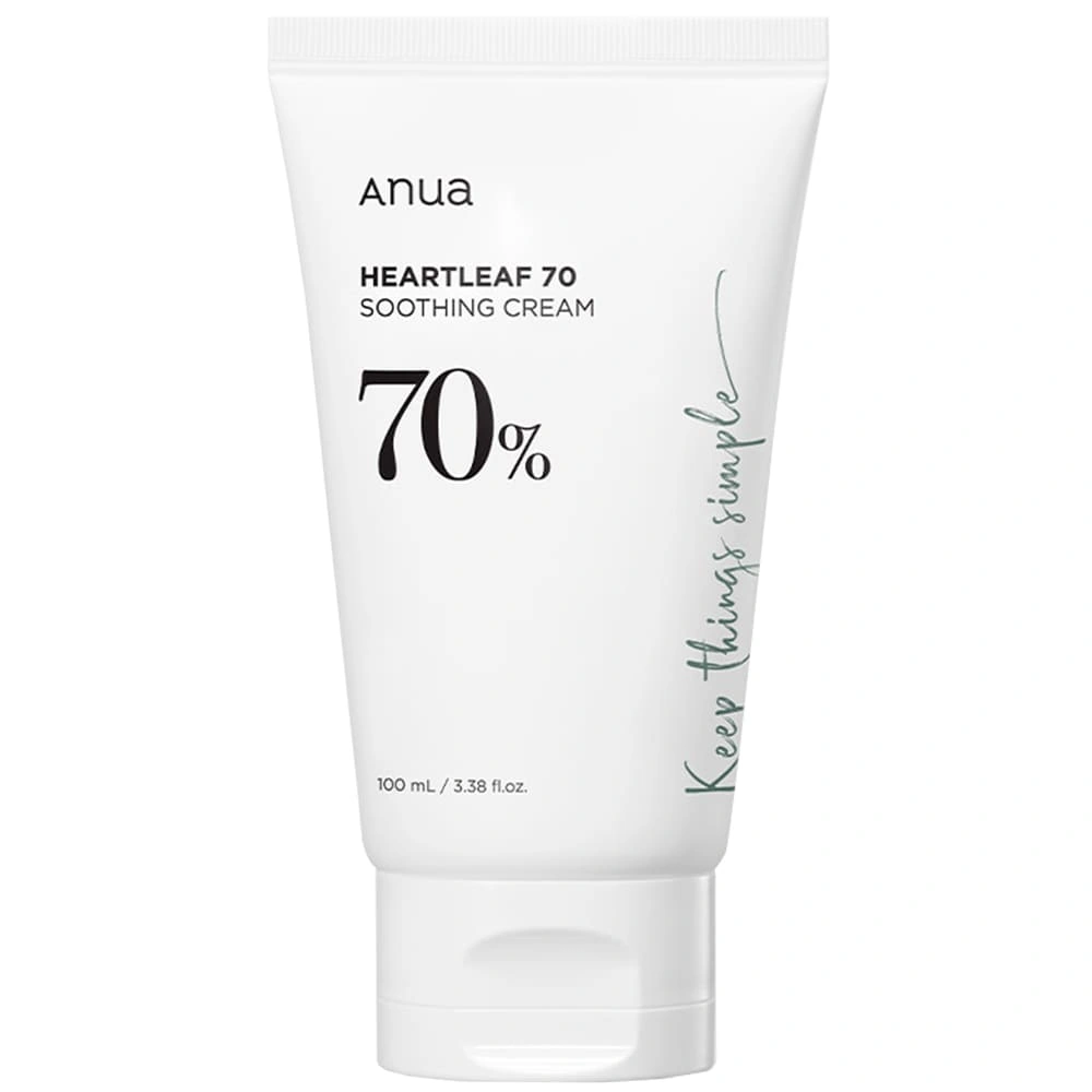 Anua Heartleaf 70% Soothing Cream Заспокійливий крем для обличчя