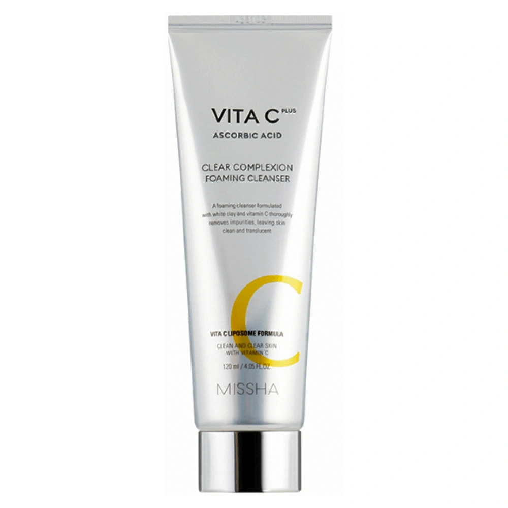 Missha Vita C Plus Clear Complexion Foaming Cleanser Очищувальна піна для вмивання