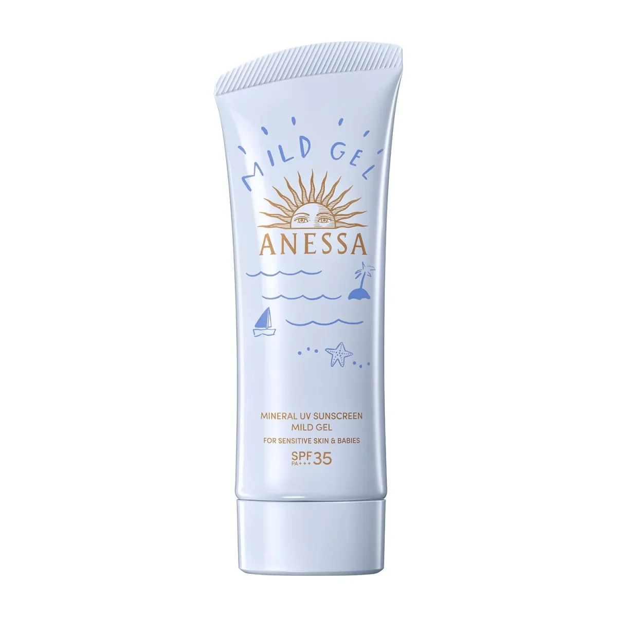 Shiseido Anessa Moisture UV Mild Gel SPF35+ PA++++ Сонцезахисний гель