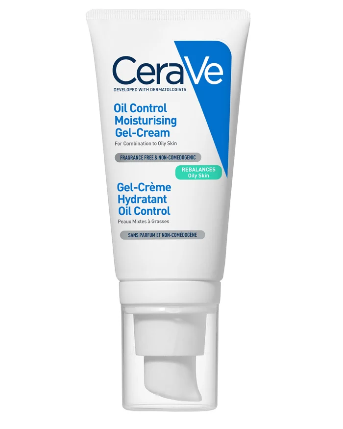 CeraVe Oil Control Moisturising Gel-Cream Матувальний зволожувальний крем для комбінованої та жирної шкіри обличчя