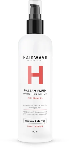 HAIRWAVE Fluid Balm Total Repair Бальзам-флюїд для пошкодженого волосся "Total Repair"