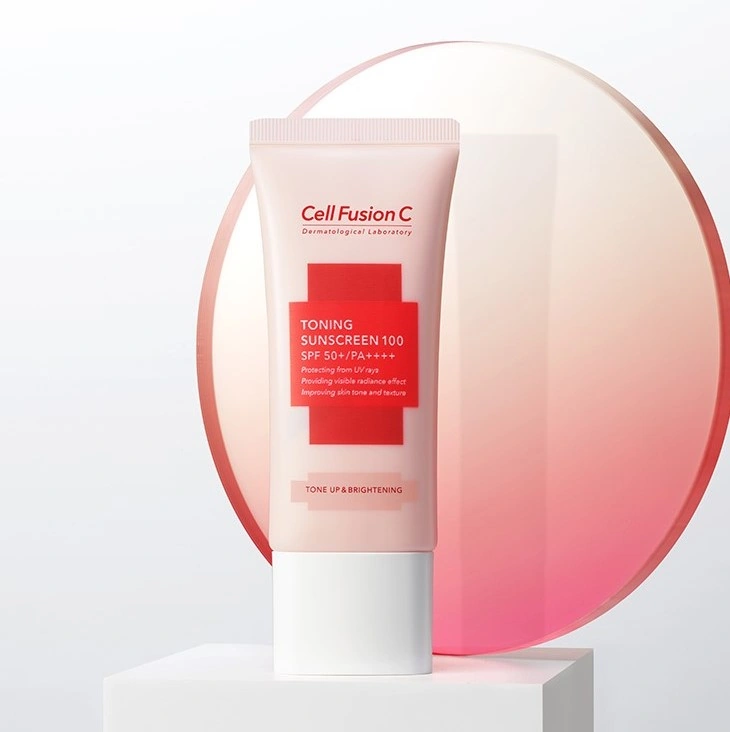 Cell Fusion C Toning Sunscreen 100 SPF50+ PA++++ Тонізувальний сонцезахисний засіб SPF50+ PA++++