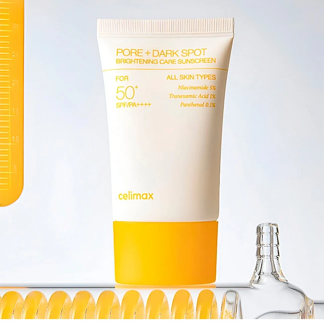 Celimax Pore+Dark Spot Brightening Care Sunscreen Освітлювальний сонцезахисний крем