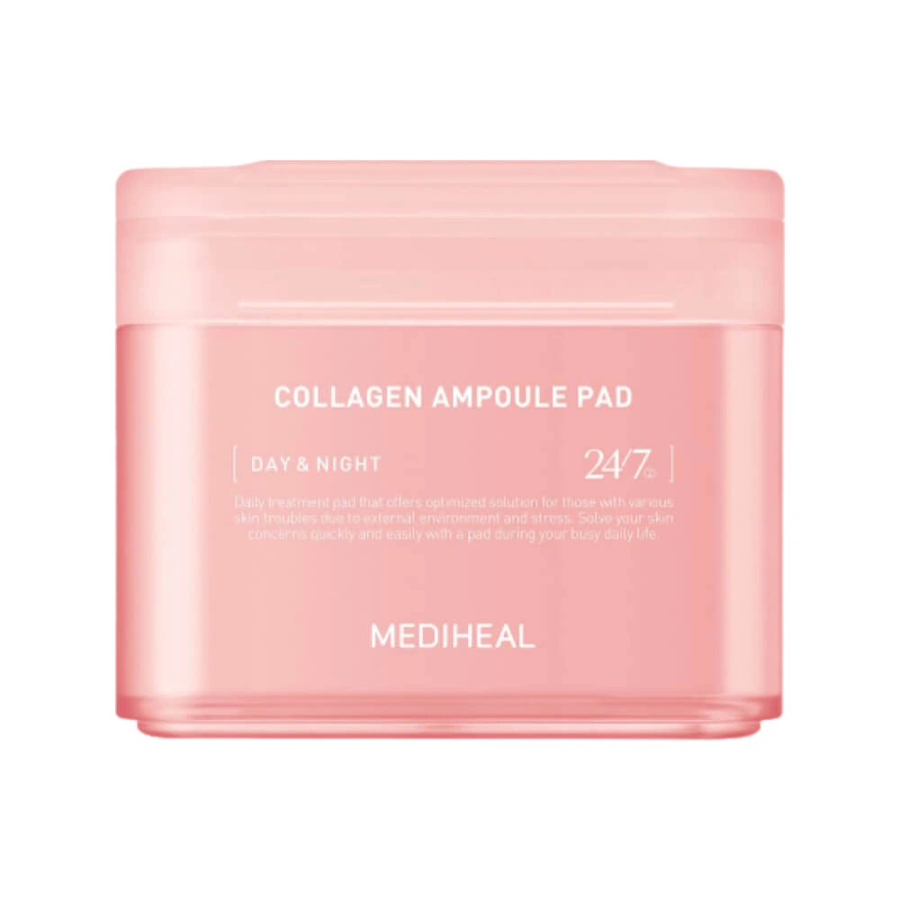 Mediheal Collagen Ampoule Pad Зміцнюючі ампульні педи з колагеном