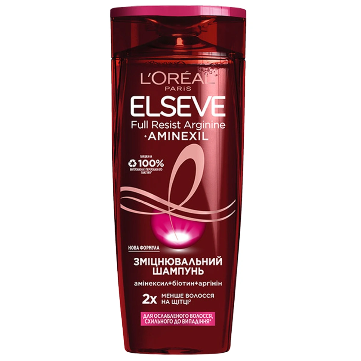 L’Oreal Paris Elseve Full Resist Arginine + Aminexil Шампунь "Аргінін+Амінексил" для ослабленого волосся, схильного до випадіння