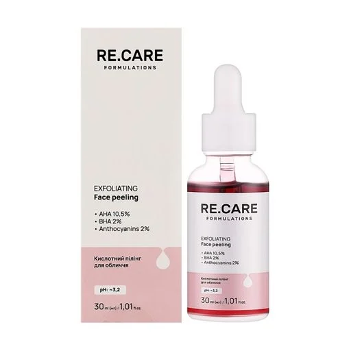 Re.Care Exfoliating Face Peeling Кислотний пілінг для обличчя