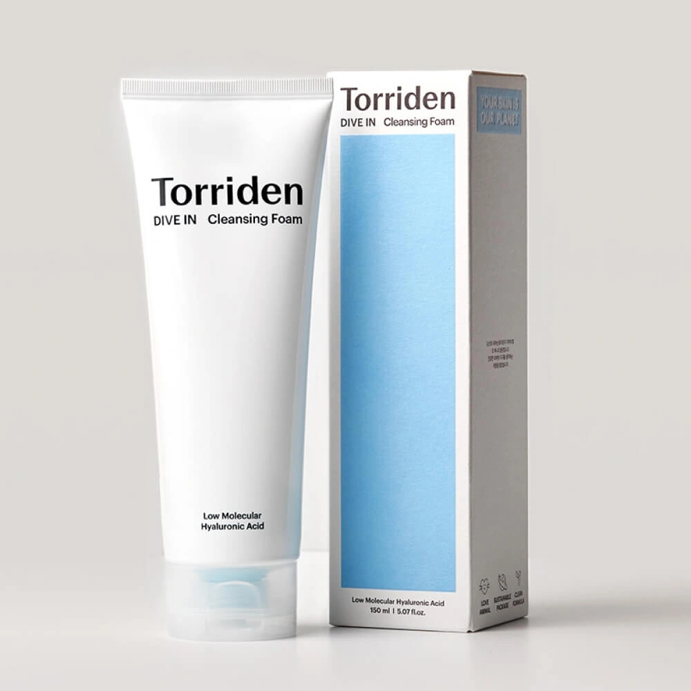 Torriden Dive-In Cleansing Foam Очищаюча піна з низькомолекулярною гіалуроновою кислотою