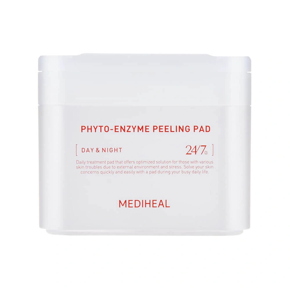 Mediheal Phyto-Enzyme Peeling Pad Очищаючі пілінг-педи з ензимами та LHA-кислотою