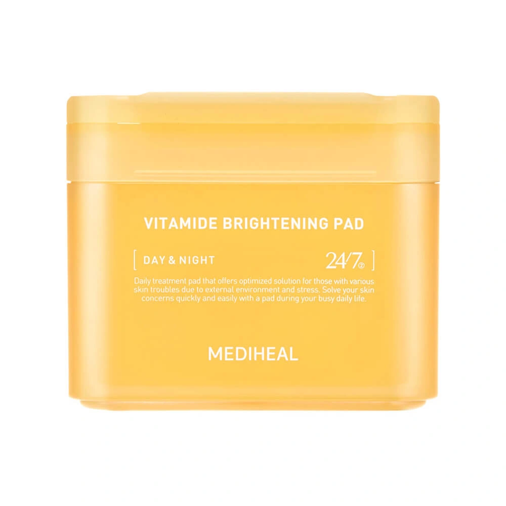 Mediheal Vitamide Brightening Pad Освітлювальні тонер-педи з комплексом вітамінів