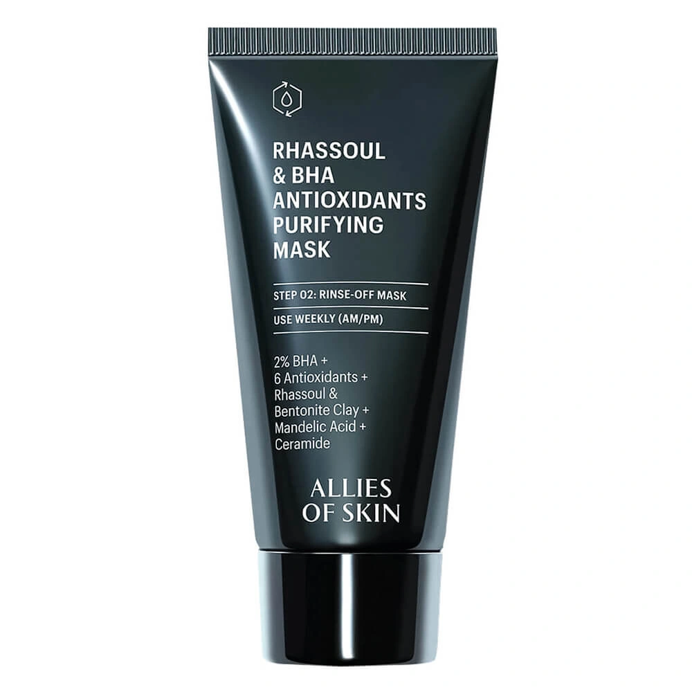 Allies of Skin Rhassoul & BHA Antioxidants Purifying Mask Маска очищуюча для обличчя