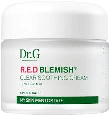 Dr.G Red Blemish Clear Soothing Cream Заспокійливий крем для обличчя