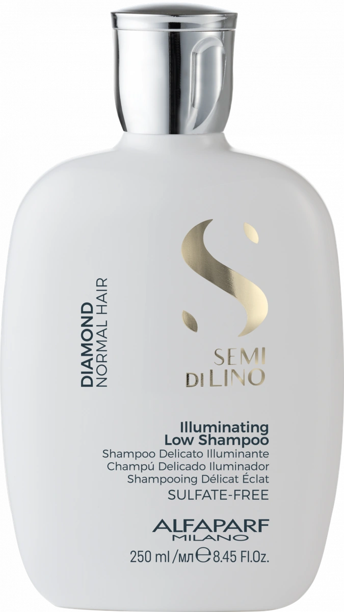 AlfaParf Semi Di Lino Diamond Illuminating Low Shampoo Шампунь для волосся з мікрокристалами