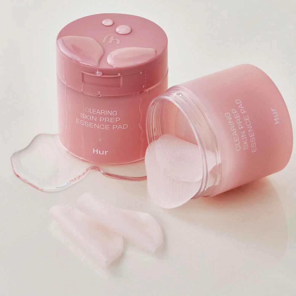 House of Hur Clearing Skin Prep Essence Pad Відлущувальні педи з кислотами та екстрактом буряка